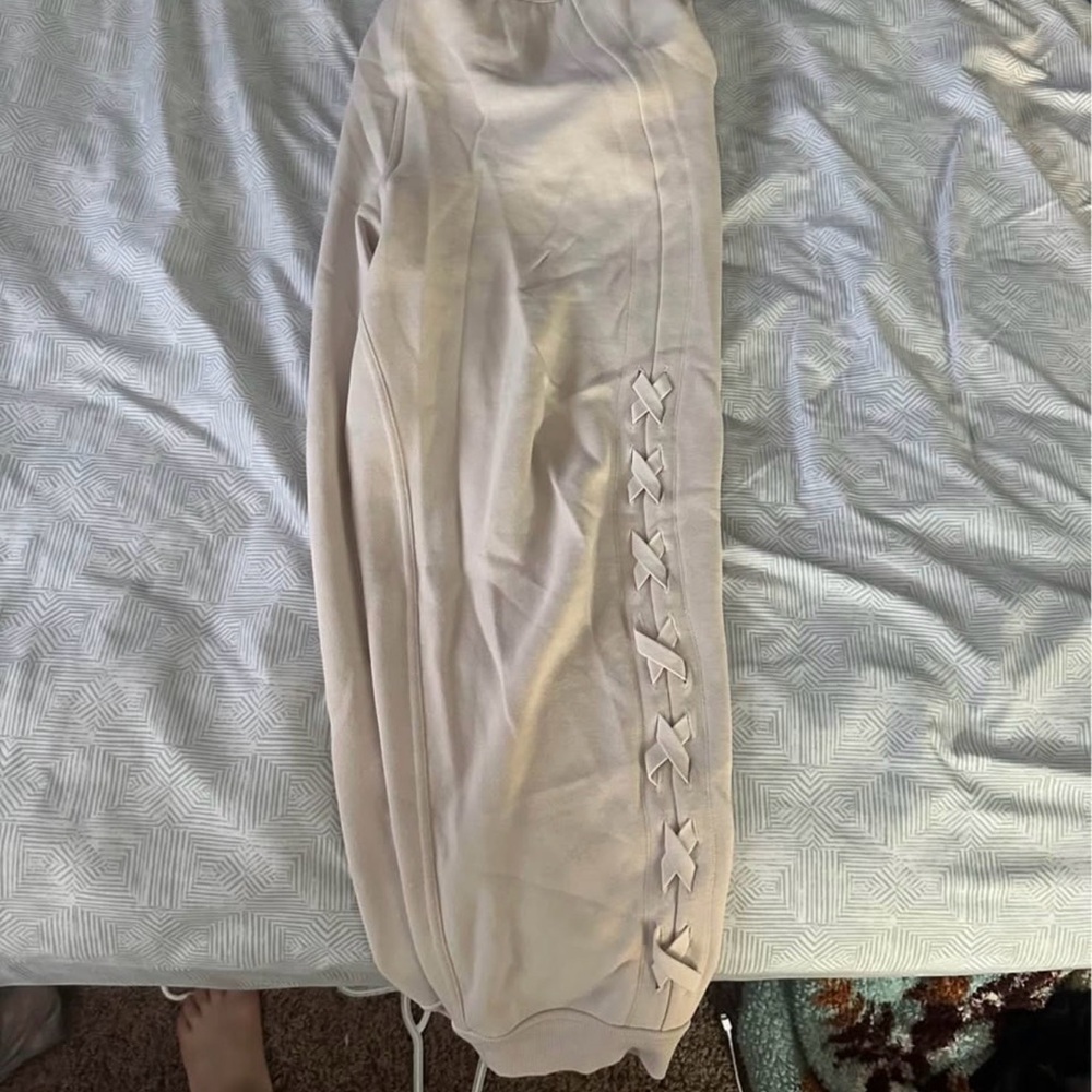 lululemon athletica Cream Track Pants